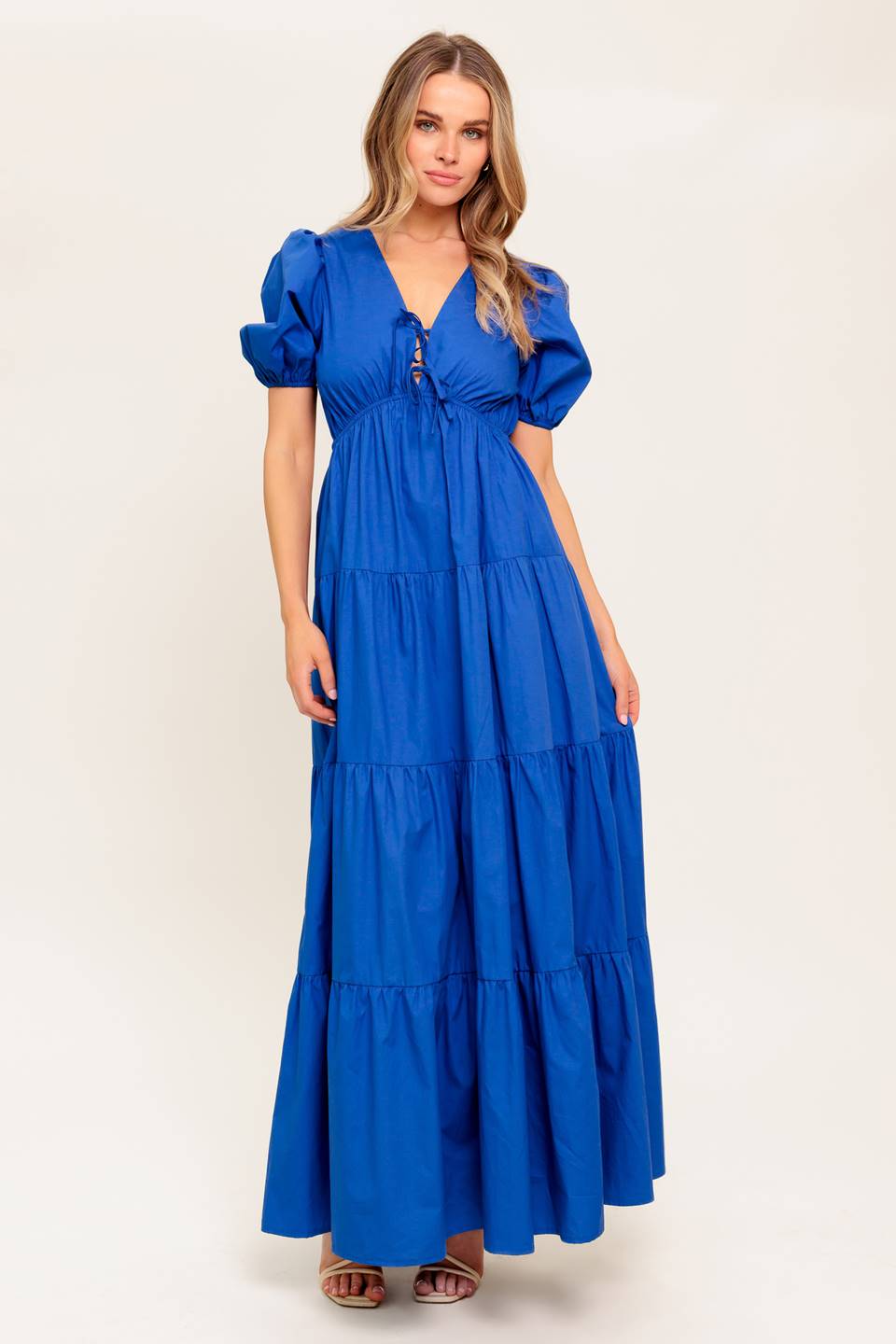 SUMMER GLOW WOVEN MAXI DRESS Flying Tomato